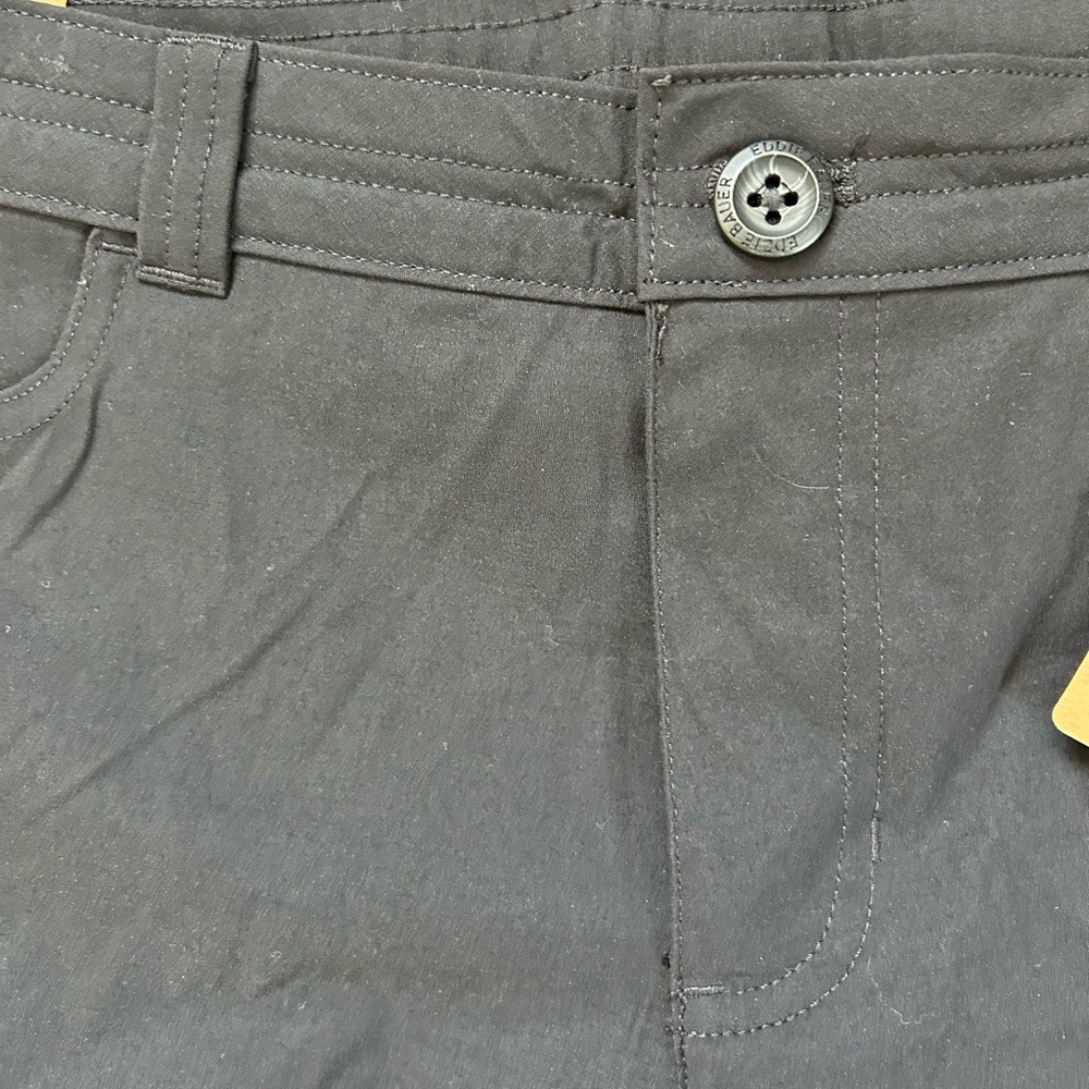 NWT Eddie Bauer Women’s Pro Hiking Pants Black Size 10 Petite - Picture 5 of 8